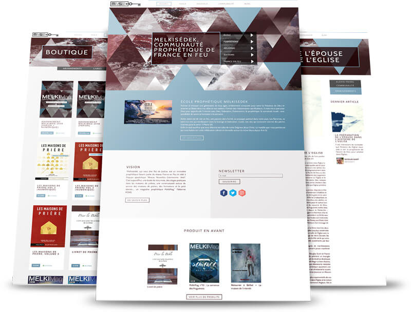 Site de vente en ligne Melkisedek